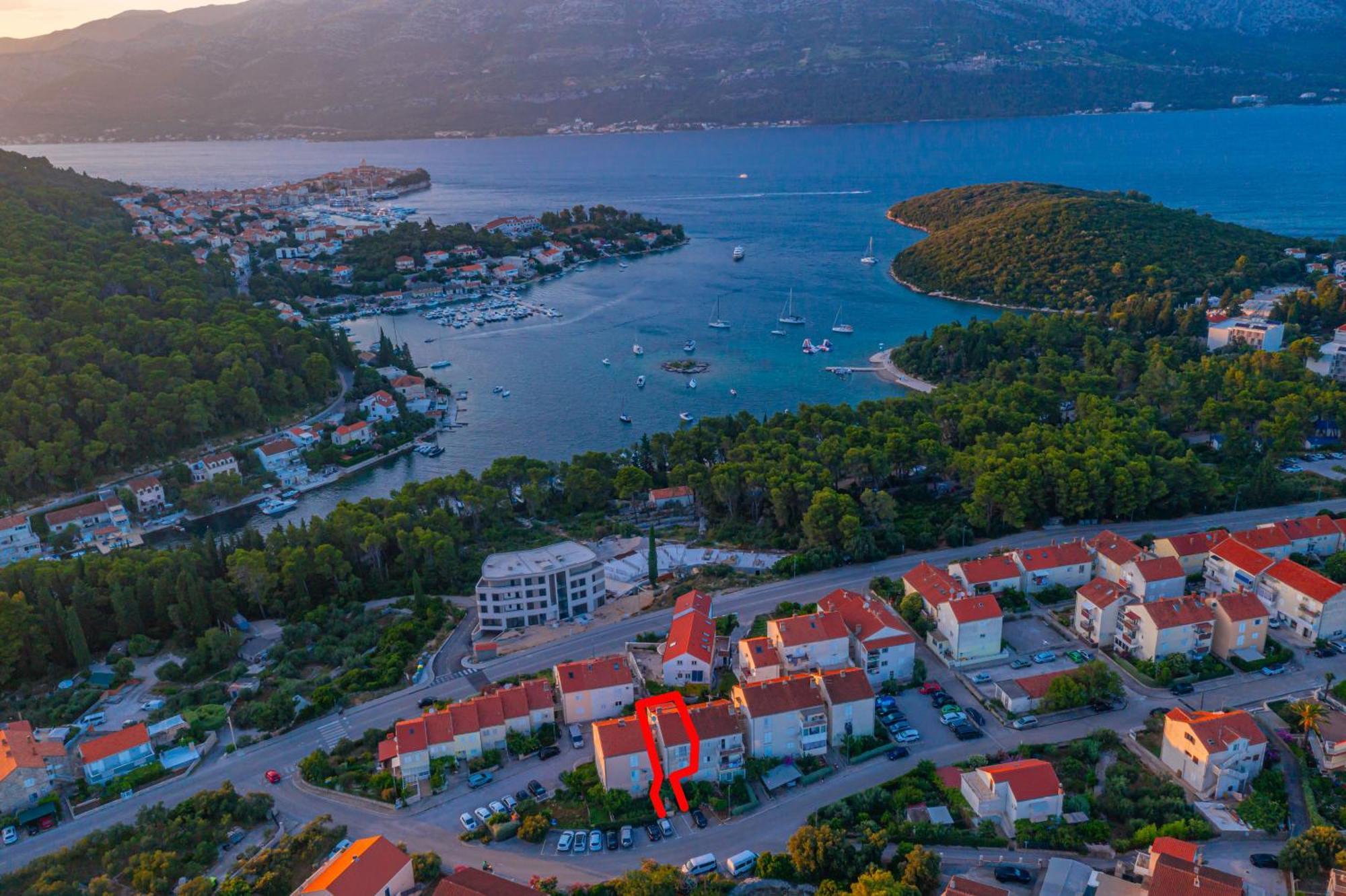 Appartement Loft Panorama à Korčula Extérieur photo